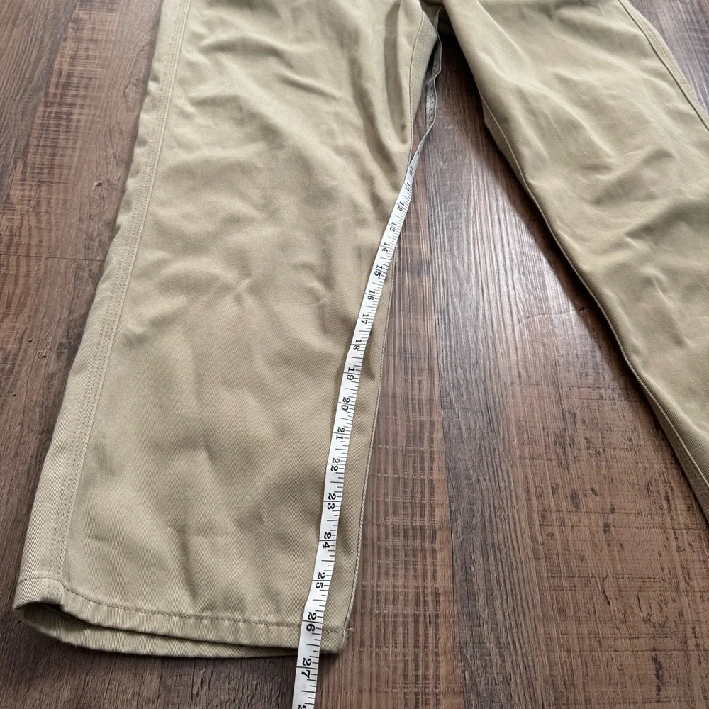 Huf Pants Men’s 34 Chino Brown Cotton Straight Leg Skater Streetwear - Picture 6 of 9